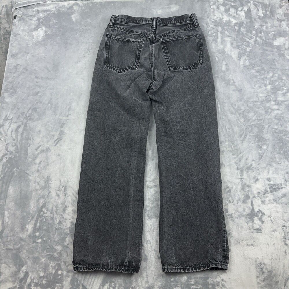 Gap 90's Loose Jeans Mens Size 30x32 Fits 29x30 Black Button Fly Grunge Denim - Picture 2 of 11